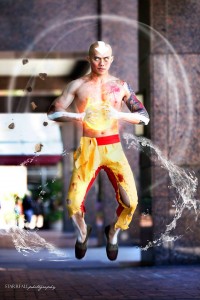 Avatar Aang from Avatar: the Last Airbender Photo by Starrfall Photography