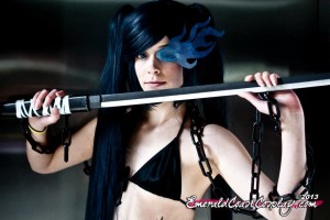 Black Rock Shooter Photography by Emerald Coast Cosplay