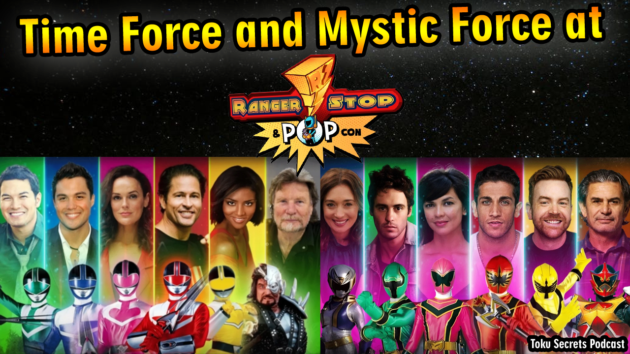 Episode 183 – Power Rangers Mystic Force and Time Force REUNION at Rangerstop and Pop 2025!!