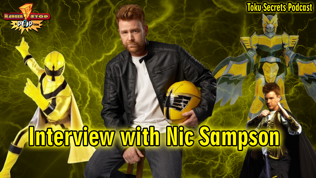 Power Ranger Stop Toku Secrets Podcast: Episode 195 – Nic Sampson Interview | Yellow ...
